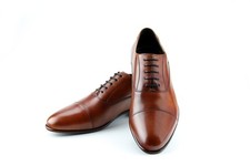 Prime Shoes Flexible Cliff Schnürschuh Braun Crust Cuoio Kalbsleder Sacchetto  6