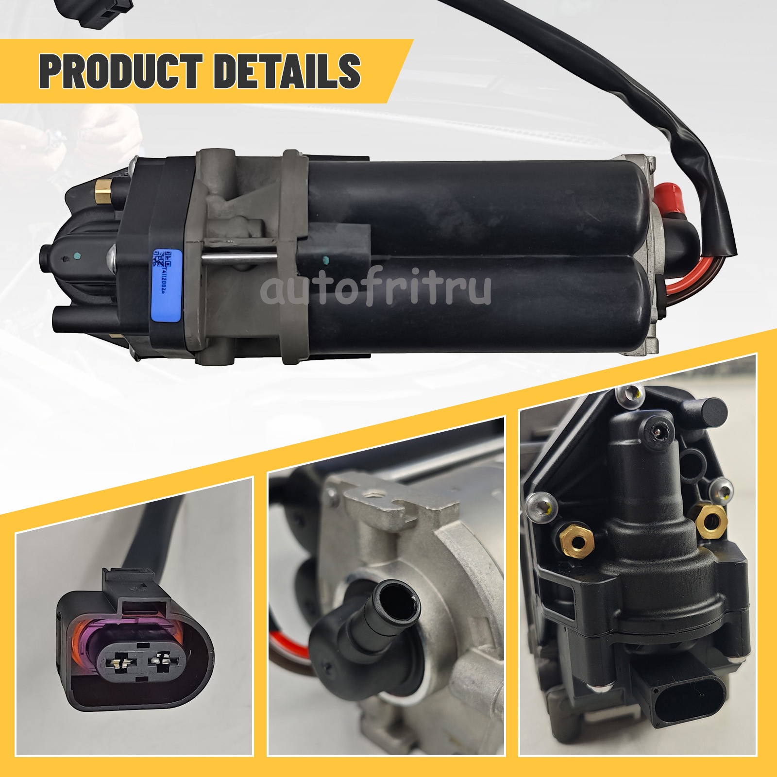 NEW Air Suspension Compressor Pump For 2016-2021 Audi Q7 Q8 4M Bentley Bentayga