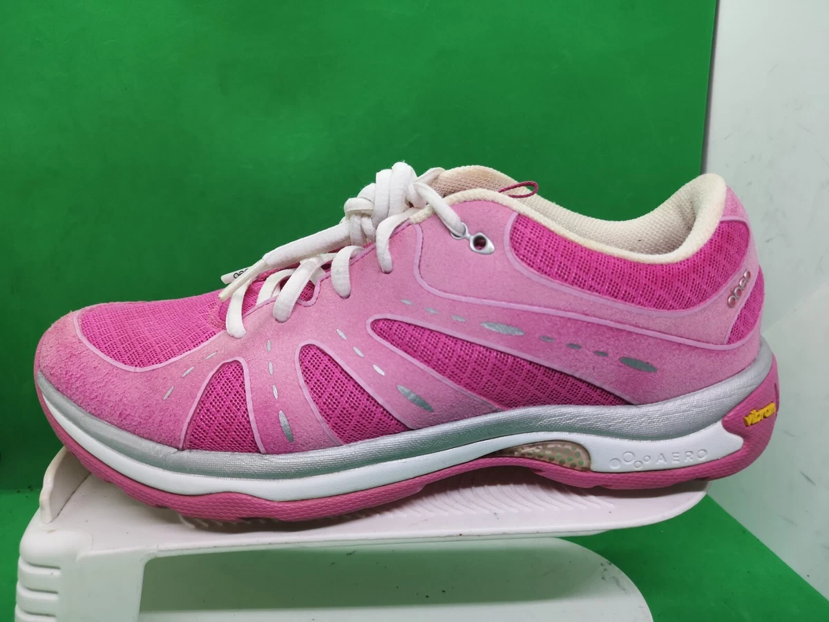 Abeo Aero Vibram Sole Alcor Pink White Womens Athletic Run Walk