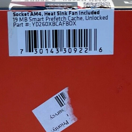 Heat Sink/Cooler Fan ONLY for AMD Ryzen 5 2600x 712-000048 - Image 4 of 4