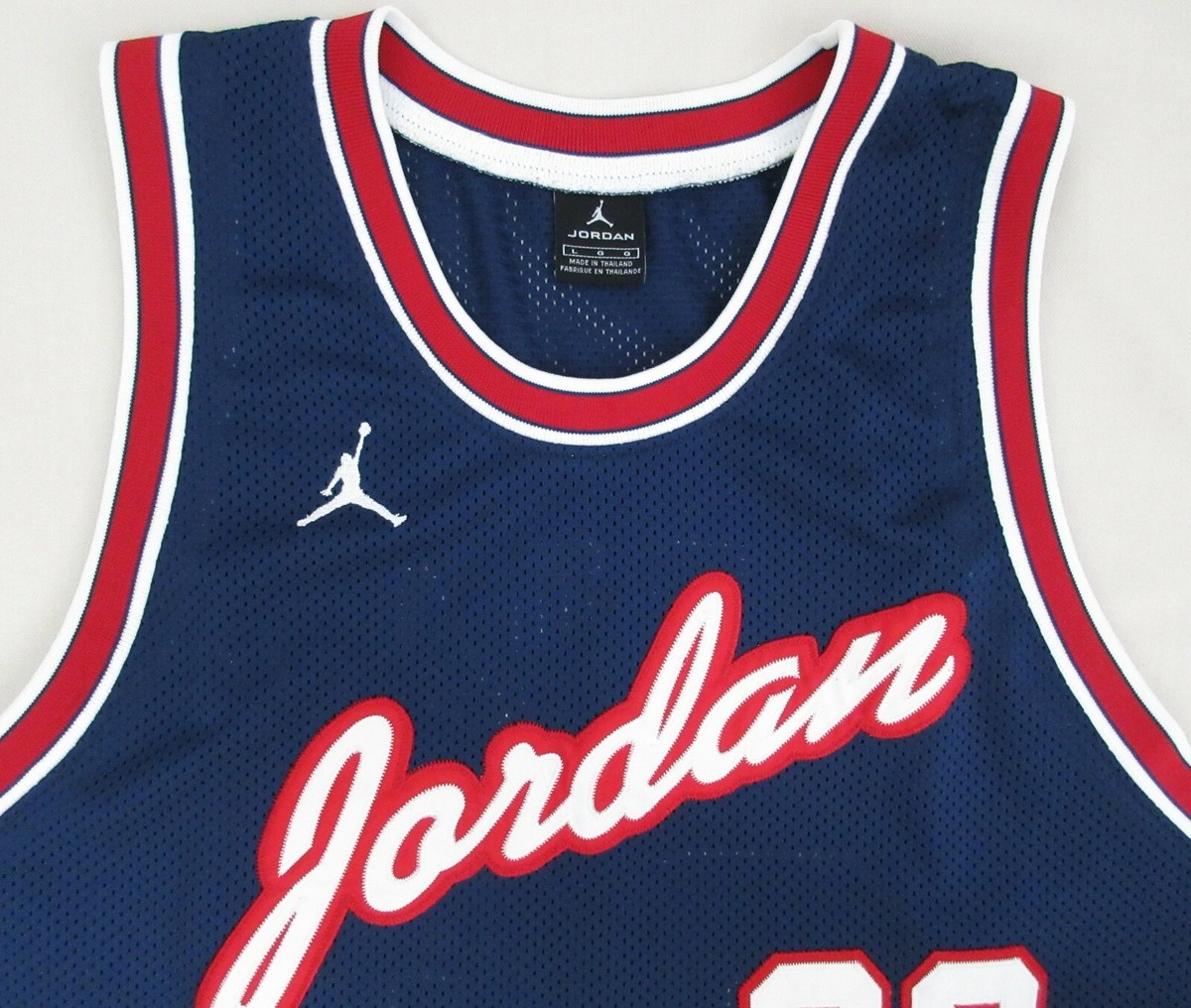 Vintage Air Jordan Michael Jordan Throwback Jersey #23 Navy Vintage Air Jordan Michael Jordan Throwback Jersey #23 Navy