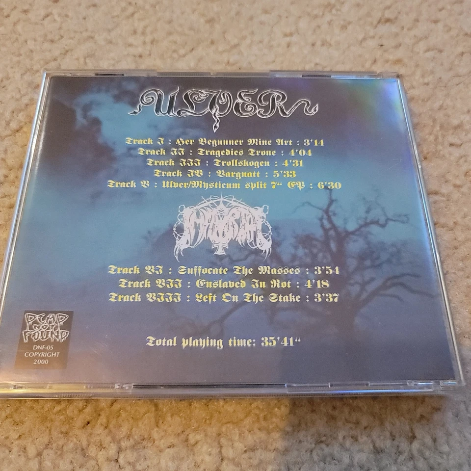 Ulver Vargnatt Promo 93 & Immortal ORIG1PRESS CD Emperor Mayhem gorgoroth Foto 2 de 3