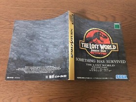 Sega Saturn The Lost World Jurassic Park Japan Games SS