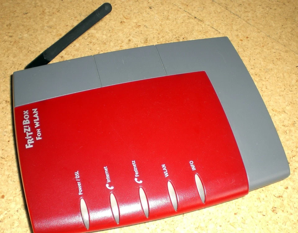 AVM Fritz!Box Fon WLAN 7170, DSL Router, 1 DSL, 4 Fon, 4 LAN Anschlüsse