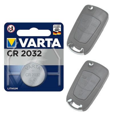 VARTA Autoschlüssel Batterie passend für Opel Astra H Corsa Signum Vectra Zafira