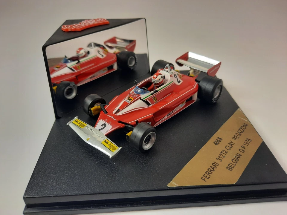 Quartzo Ferrari 312 T2 #2 Clay Regazzoni 2nd Belgian GP 1976 1/43 4068 - Immagine 2 di 4