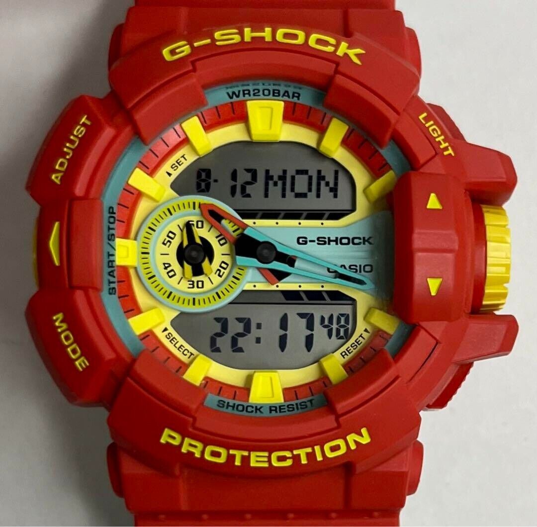 Casio G-SHOCK GA-400-4AJF Hyper Colors Ultra Rare Quartz Casio G-SHOCK GA-400-4AJF Hyper Colors Ultra Rare Quartz