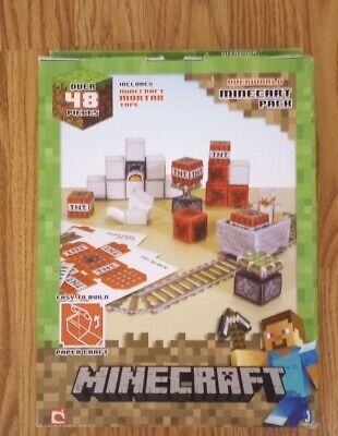 Minecraft Papercraft Utility Pack, Over 30 Pieces