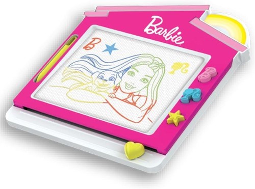 Barbie Color Doodle Board Creativo Cancellabile Colorato Superficie Magnetica - Foto 3 di 3