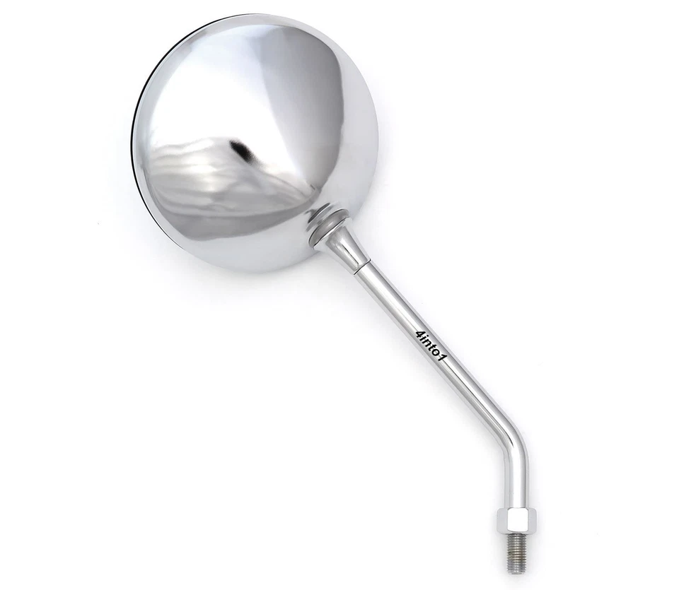 Espejo retrovisor cromado Cruiser reproducción - Honda CB750F CB750K CB750L CB900F 1979-1982 Foto 2 de 2