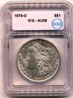 1879-O Morgan Silver Dollar $1 ICG AU58