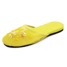 Easy USA Women's Mesh Slippers with Sequins S788L-SS