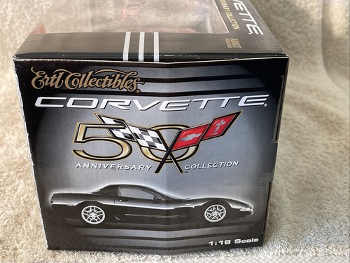ERTL 1/18 2003 CORVETTE Z06 RED CHROME 1 OF 500 Sequential # NIB VHTF! - Picture 7 of 10