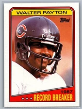 1988 Topps - #5 Walter Payton - HOF NM-MT *TEXCARDS*