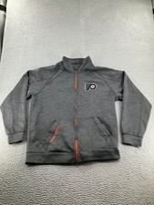 Philadelphia Flyers Jacket Mens XL Gray GIII Sports By Carl Banks NHL Hockey