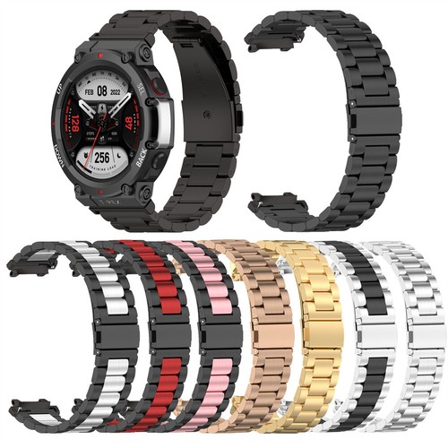 Edelstahl Band Armband für Huami Amazfit T-Rex 2/T-Rex 1/T-Rex Pro - Bild 8 von 39
