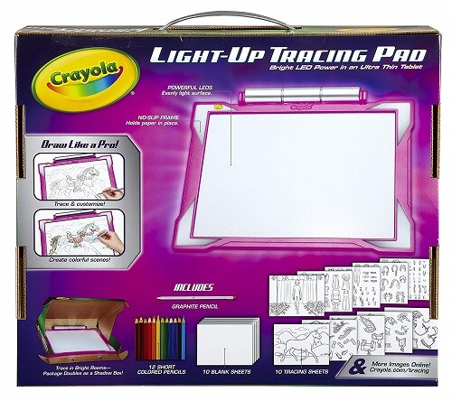 Crayola Light Up Tracing Desk Disney Cars Preschool Art Drawing