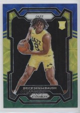 2023-24 Panini Prizm Choice Blue Yellow & Green Brice Sensabaugh #177 14t3
