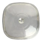 Vintage Pyrex Clear Glass Square Casserole Lid P-10-C-1 Replacement Corningware