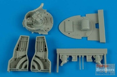 ARS4574 1:48 Aires F8F-1 Bearcat Wheel Bay Set (HBS kit)