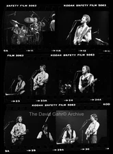 '74 McGuinn Clark & Hillman Folk Group Palladium NYC 35mm 6 Negative Lot B252