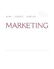 Marketing Hardcover William, Hartley, Steven W., Kerin, Roger A.