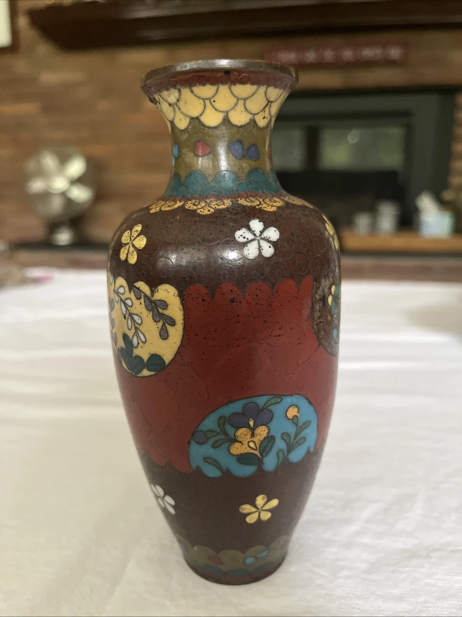 景泰蓝日本花瓶1850-1899 | eBay