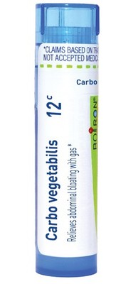 Boiron Carbo Vegetabilis 12C Homeopathic Bloating Gas Relief 80 Pellets