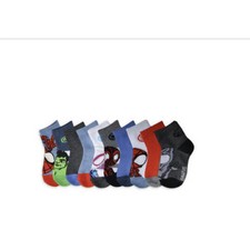 Marvel Spidey  Friends 10 Pairs 12-24 Months Assorted Socks