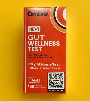 New Ombré ️Gut Wellness Test | At-Home Test | Additional Lab Fee Required 