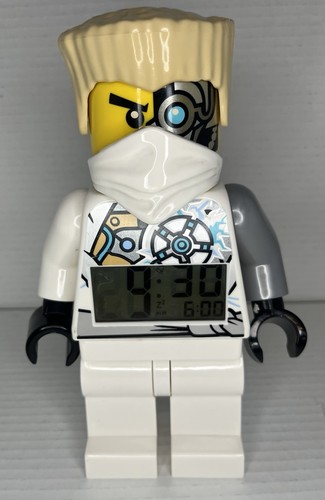 LEGO Ninjago Zane Light Alarm Clock 2014 Rare Tested/Works - Picture 2 of 8