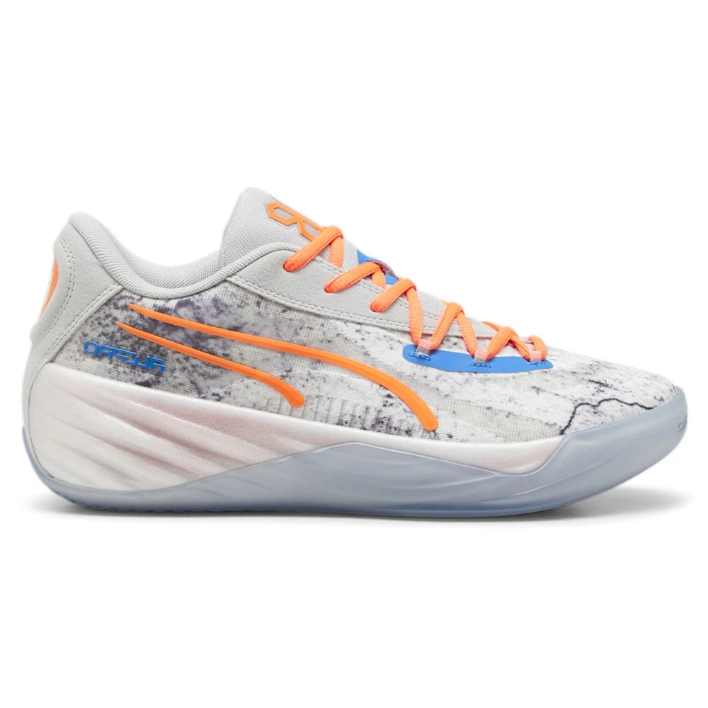 Scarpe da ginnastica Puma AllPro Nitro Rj Barrett basket uomo grigio 37991