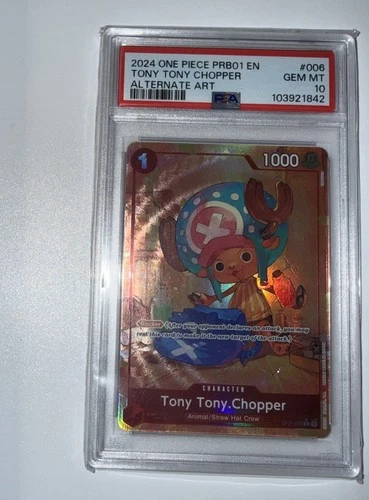 PSA 10 - Tony Tony Chopper Alternative Art ST01-006 PRB-01