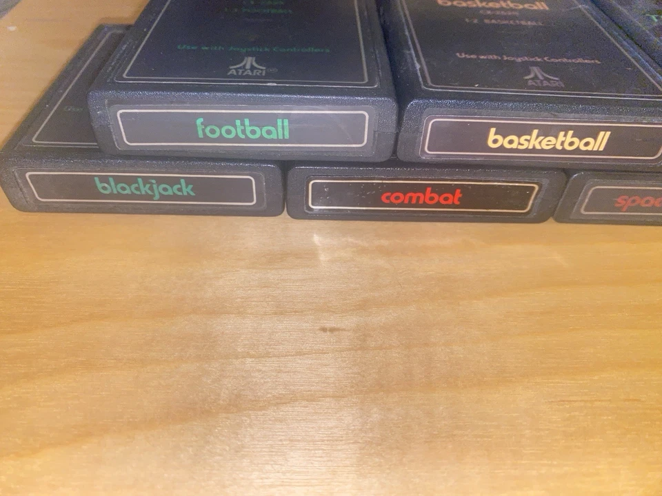 Lot of Atari 2600 Video Game Cartridges | 7x Atari Games: Space Invaders & More! - Image 3 of 4