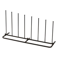 Woodside Steel Wellington Welly Boot Rack 4 Pairs Walking Shoe Storage Stand