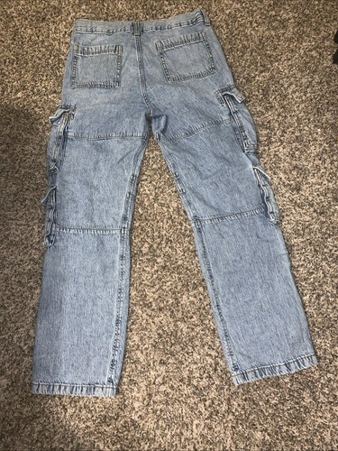 Vaqueros cargo holgados Abercrombe Kids talla 15/16 - Imagen 11 de 11