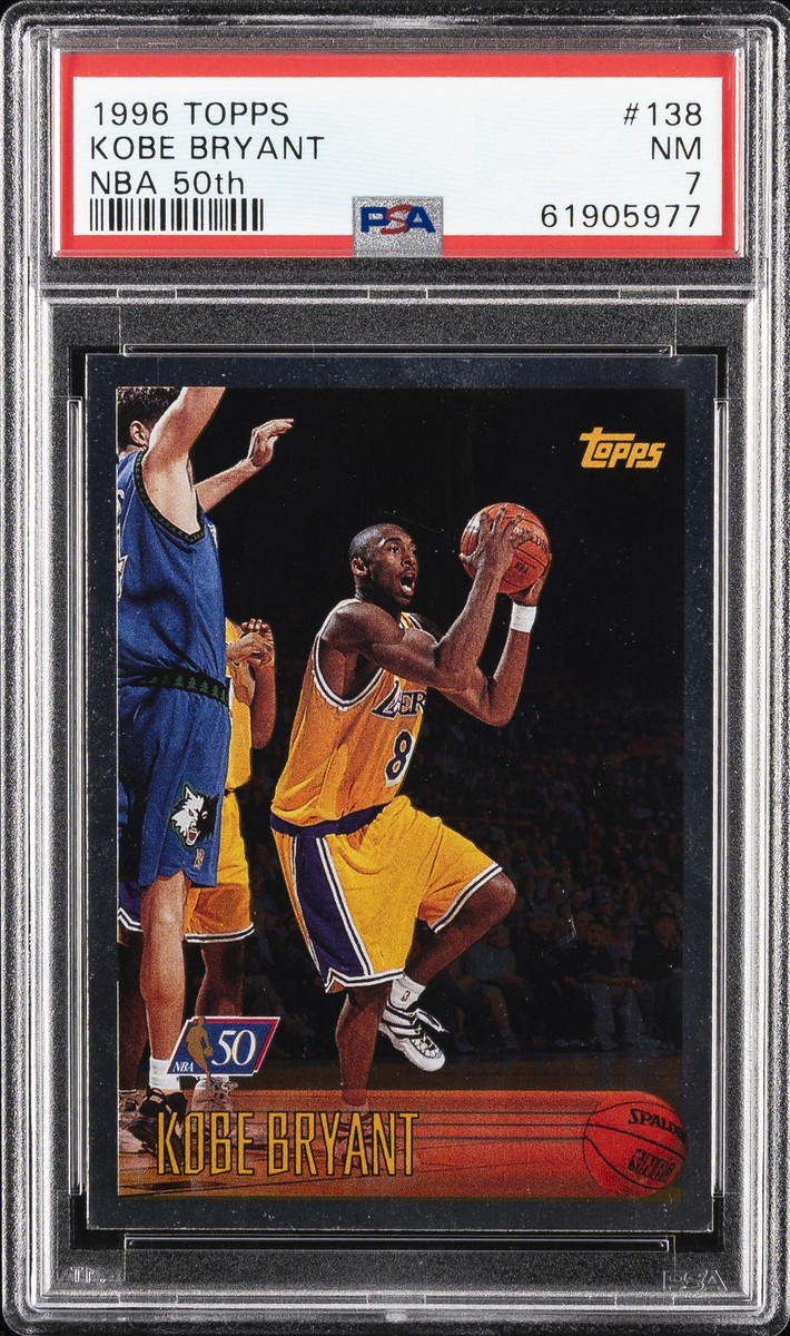 1996-97 Topps - Kobe Bryant #138 Foil Nba 50 (RC) for sale online
