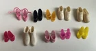 LOTTO 10 Paia Di SCARPE BARBIE E Ken Vintage Made In Hong Kong Philippines Ecc