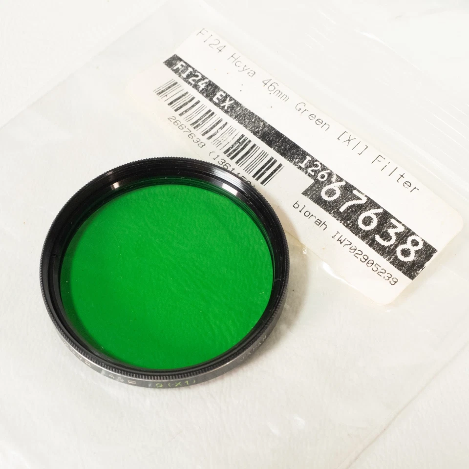 3 Filter Lot Hoya X1 48mm Green Multi-Coated + UV + Circle Polarizing PL-Cir - Image 2 of 4