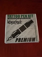 Wormhole Tattoo Pen Kit WTK070 Rotary Tattoo Machine w/Accessories
