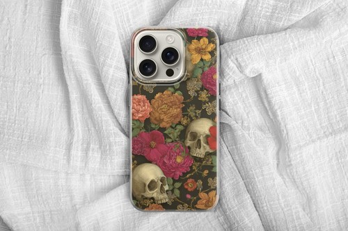 Halloween Phone Case Skull Cover for iPhone 16 for Pixel 9 for Samsung S25+ PC28 - 第 18/22 張圖片