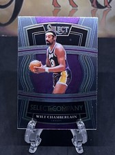 2021-22 Panini Select Wilt Chamberlain #8 Select Company Los Angeles Lakers