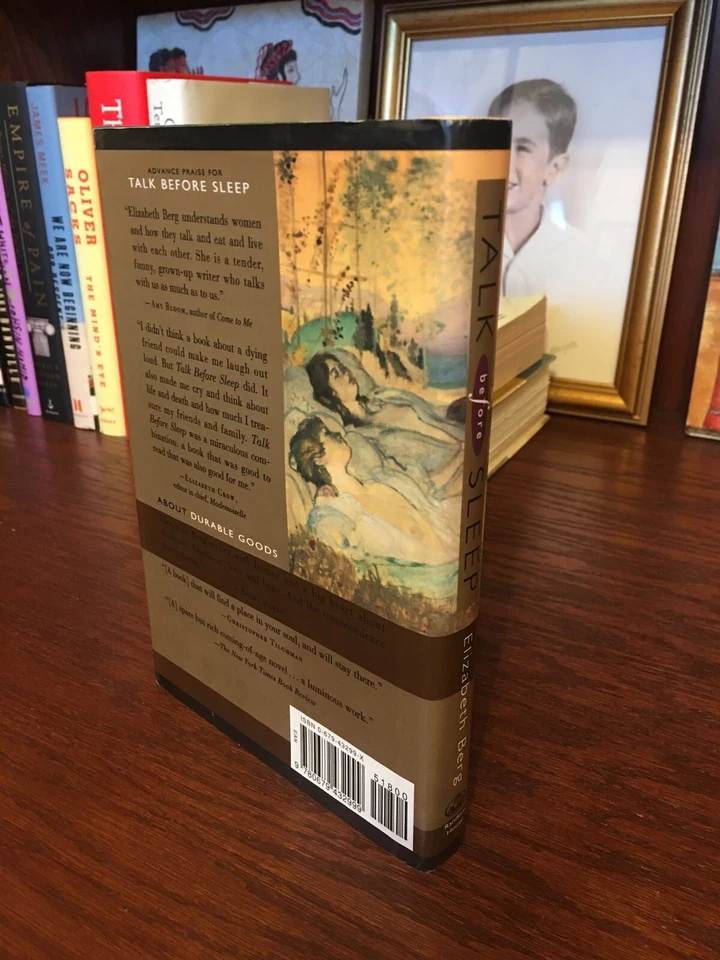 Talk Before Sleep. Elizabeth Berg. 1st HC Ptg.  RH 1994.  Fine Unread Foto 2 de 4