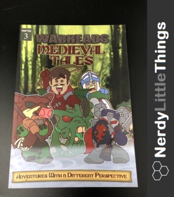 Tabletop - Warheads Medieval Tales - Urban Mammoth - Issue 3 Rulebook Story Book