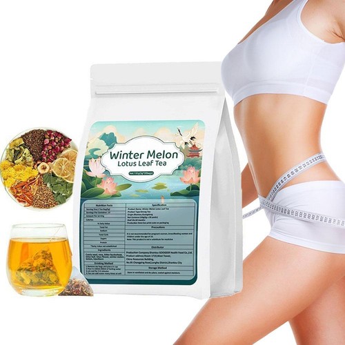 1bag Herbal Teabags Includes Rose Winter Melon Lotus-Leaf Tea Slimming Tea Bag