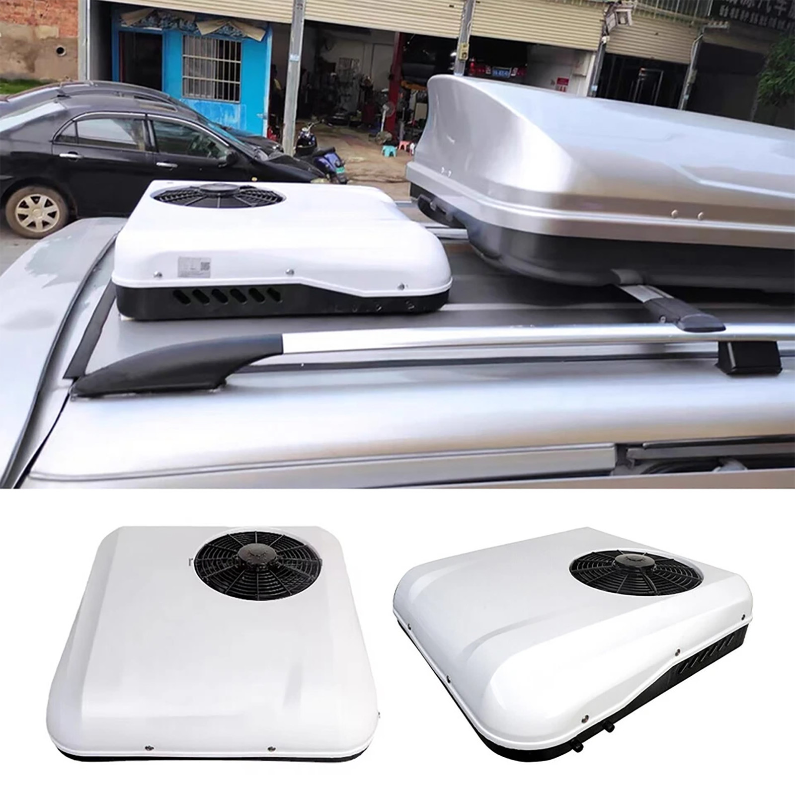 14500BTU 12V RV Rooftop Air Conditioner A/C Unit Cool&Heat For Trailer Motorhome