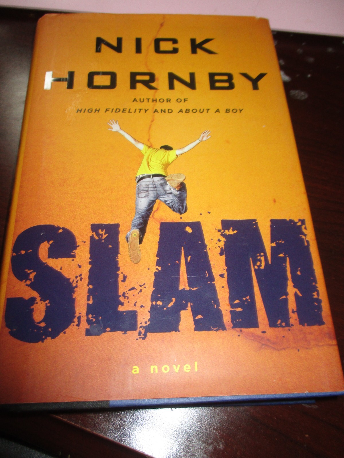 Nick Hornby SLAM Tony Hawk Skateboarder Teenage Life Woes Relations Satire Humor