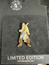 Disney Pin Pirates of the Caribbean Jack Sparrow Sword NEW