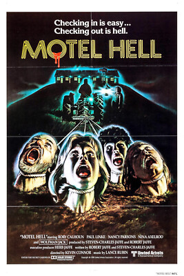 Movie Poster Motel Hell 1980 24x36 inch Glossy M8004