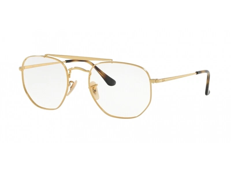 Montura Gafas de Vista Ray-Ban Auténtico RX3648V Oro en Metal | eBay